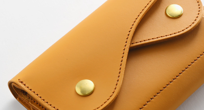 本革 マネークリップ