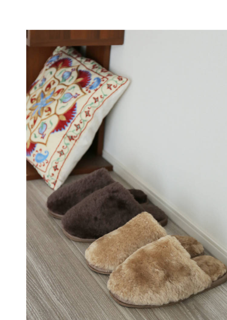 ムートンスリッパ かわいい