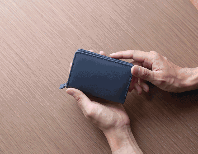 牛革 キーケース 財布 スマートキー 一体型