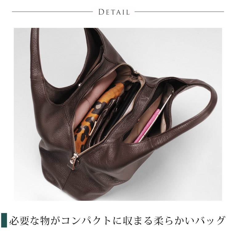 日本製 牛革 ハンドバッグ