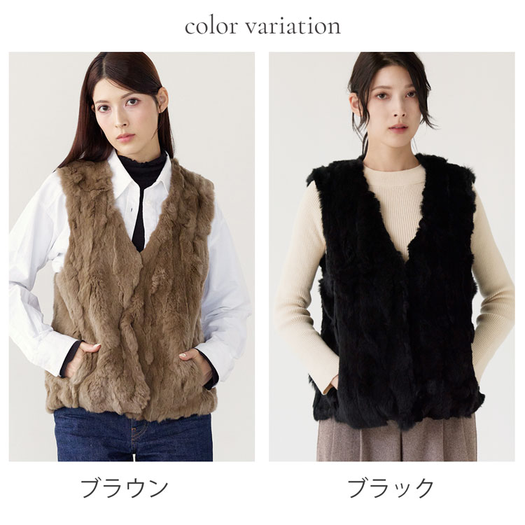 ファーバッグ レディース エコファー 大 