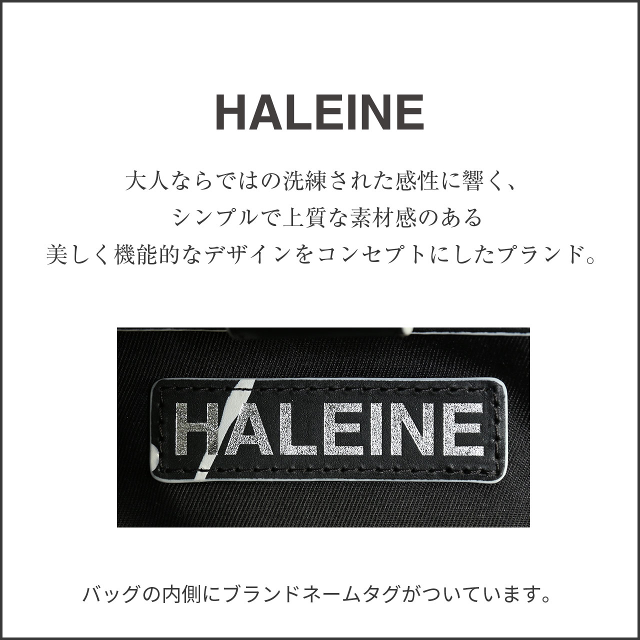 牛革 ペイント カーフ スキン サコッシュ ブランド HALEINE アレンヌ
