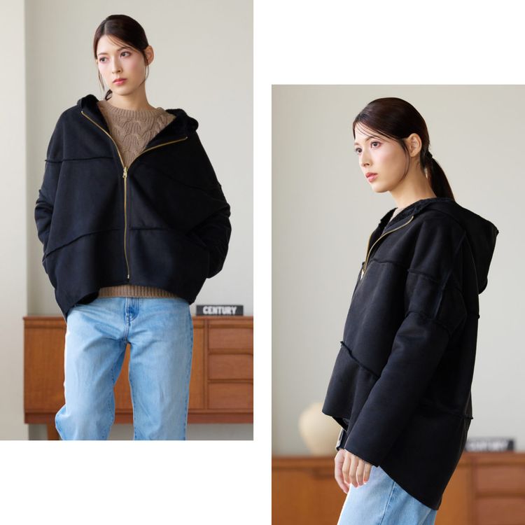 リバーシブル ファー ジャケット エコファー フェイクファー リアル 毛皮 コート ジャケット アウター ファージャケット