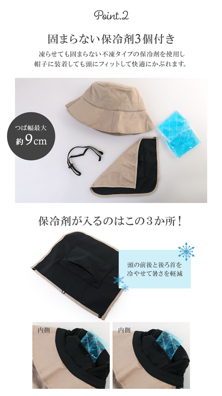 極寒保冷帽子