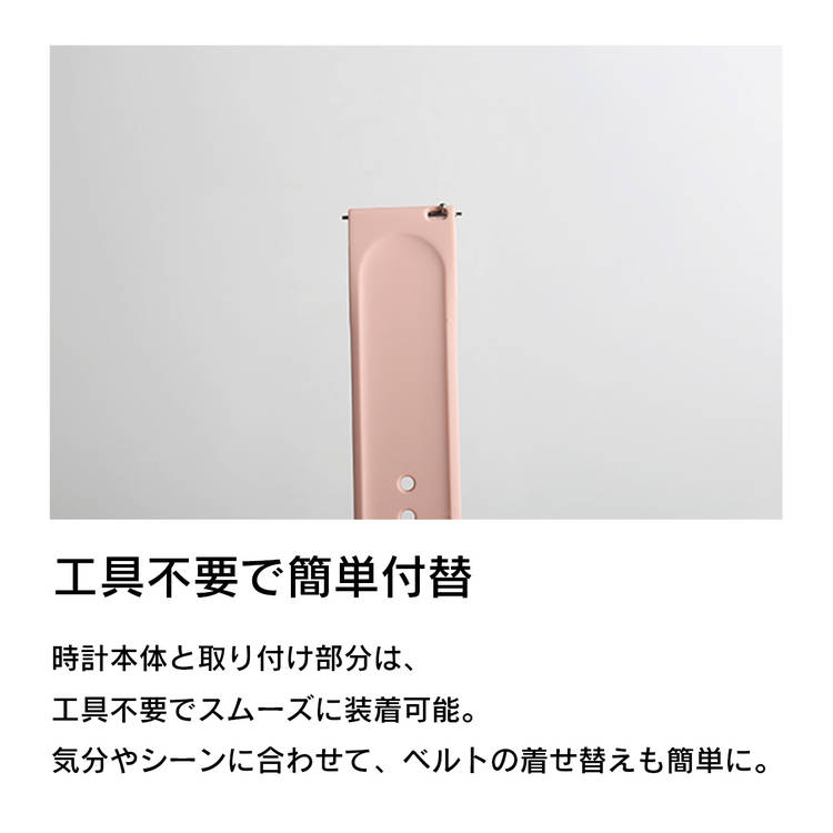 EDEW WEAR 工具不要で簡単付替