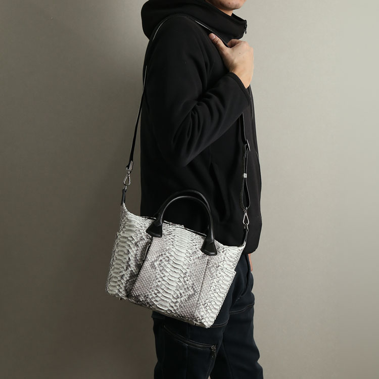 ダイヤモンドパイソン 2WAY ハンドバッグ