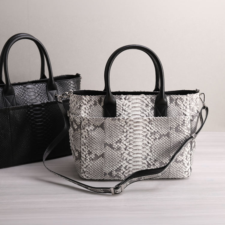 ダイヤモンドパイソン 2WAY ハンドバッグ