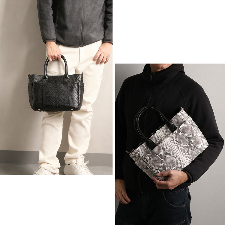 ダイヤモンドパイソン 2WAY ハンドバッグ