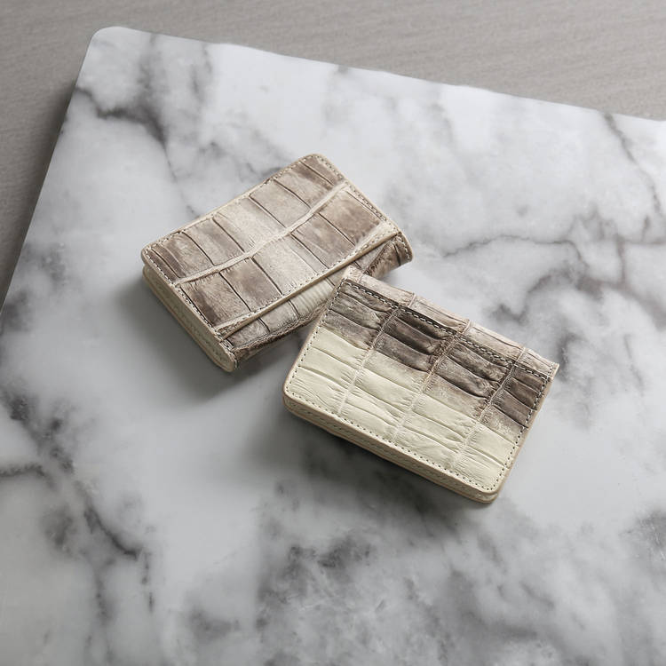 ヒマラヤクロコダイルミニ財布