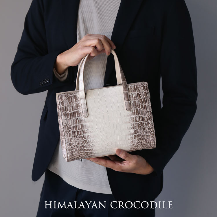 ヒマラヤクロコダイル2wayハンドバッグ