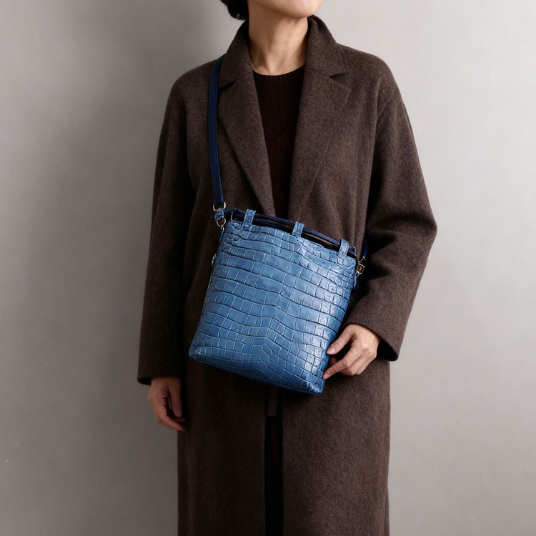 ナイルクロコダイル2wayサコッシュ