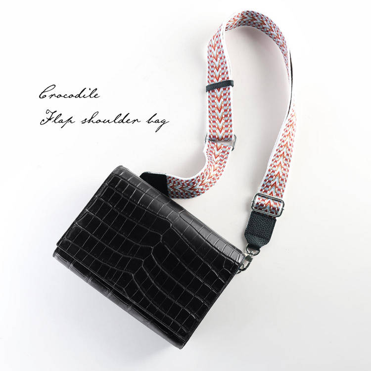 ショルダーバッグクロコダイル