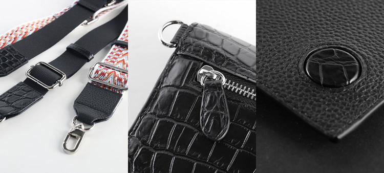 クロコダイルバッグメンズ