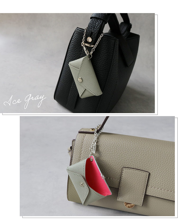 jamale 本革 バッグ チャーム