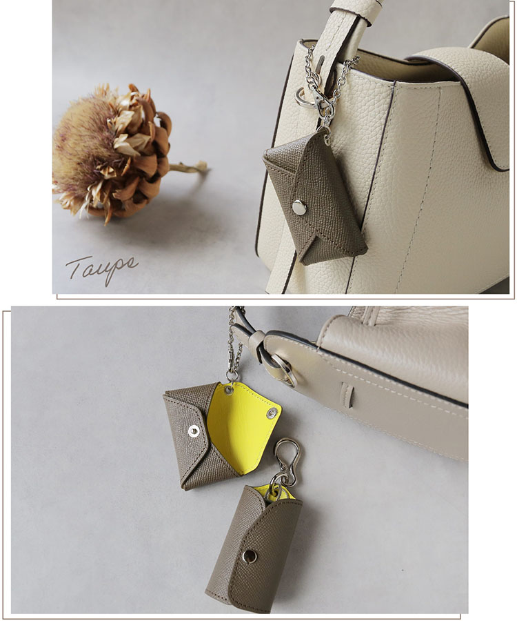 jamale 本革 バッグ チャーム