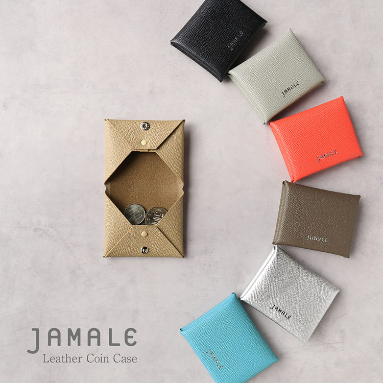 jamale 本革 おしゃれ コインケース