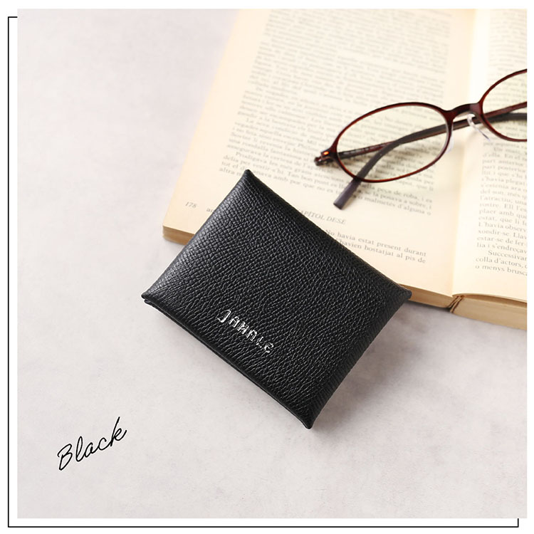 ブラック 本革 おしゃれ コインケース