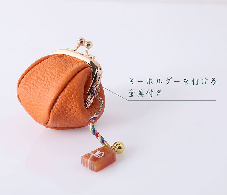小銭入れ がま口 牛革 レディース 財布 シュリンク レザー 本革 日本製 (07000700r)