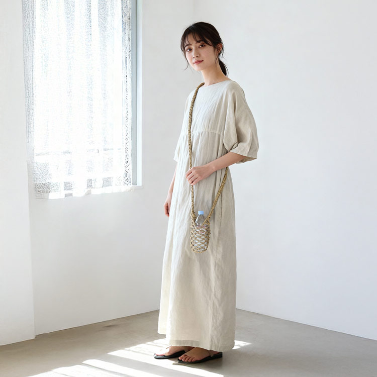 ボトルホルダー 天然素材 水草 斜めかけバッグ 小物入れバッグ おでかけバッグ