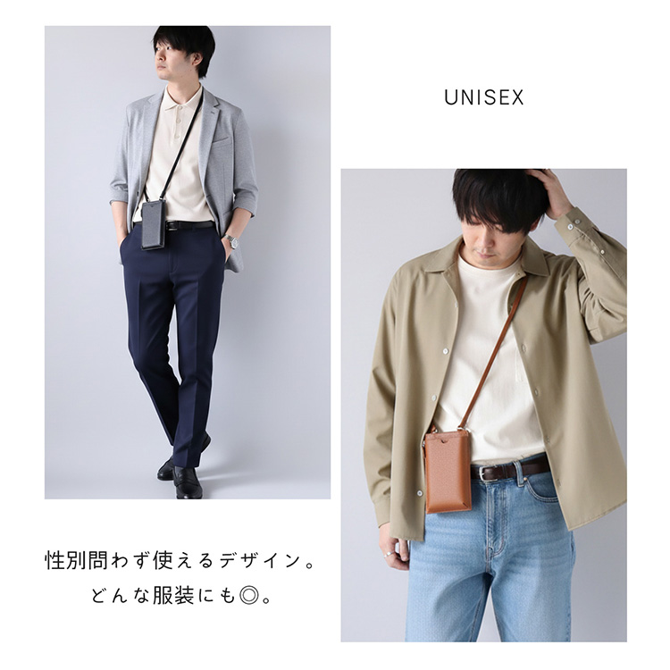 スマホショルダー スマホポーチ お財布機能 ミニショルダーバッグ カードホルダー 牛革 シボ感 斜め掛け レディース 本革 (07000709r)