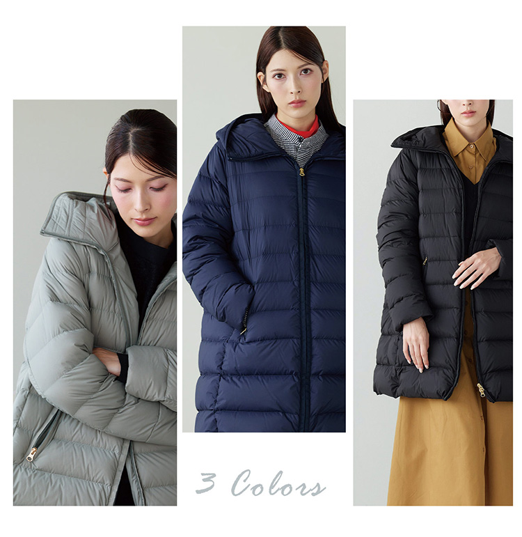 ハンガリーグース ダウン コート 上質 軽い あたたかい