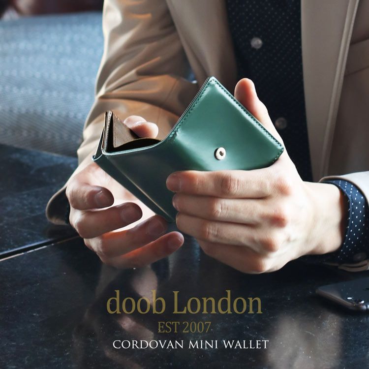 doob London(ドゥーブ ロンドン) コードバン ミニ財布