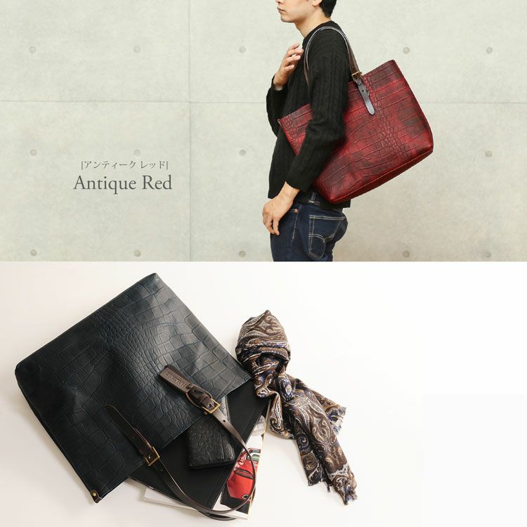 [HALEINE]牛革ヌメ革トートバッグ日本製切りっぱなし