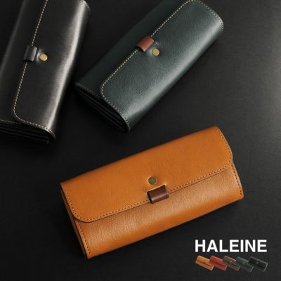 HALEINE 日本製 牛革 かぶせ 財布 メンズ 長財布 楽天市場】長財布 メンズ 本革 ブランド HALEINE/アレンヌ ヌメ