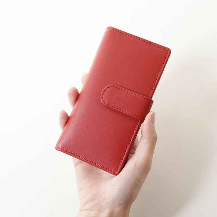 薄型 カードケース 手帳型 本革 牛革 メンズ 縦型 カード