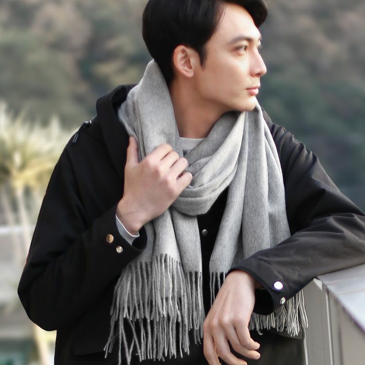 カシミヤ ストール メンズ Filomo 全16色 カシミヤ100％ 内モンゴル産