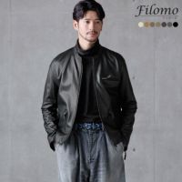 ラムレザーメンズジャケット