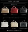 クロコダイルハンドバッグメンズ日本製センター取りハンドル結び手2WAY仕様(No.06001204-mens-1r)