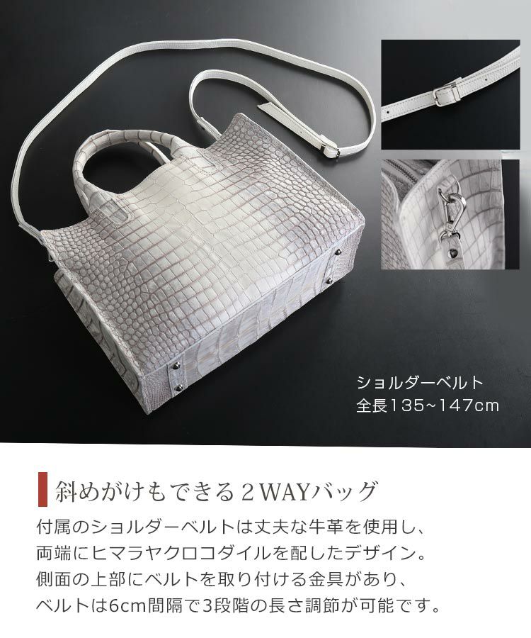 ヒマラヤ ポロサス 日本製 メンズ トートバッグ 2way センター