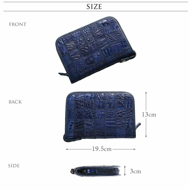 人気メーカー・ブランド お薬手帳 通帳ケース クロコダイル カバー マルチ カードケース iPhoneアクセサリー