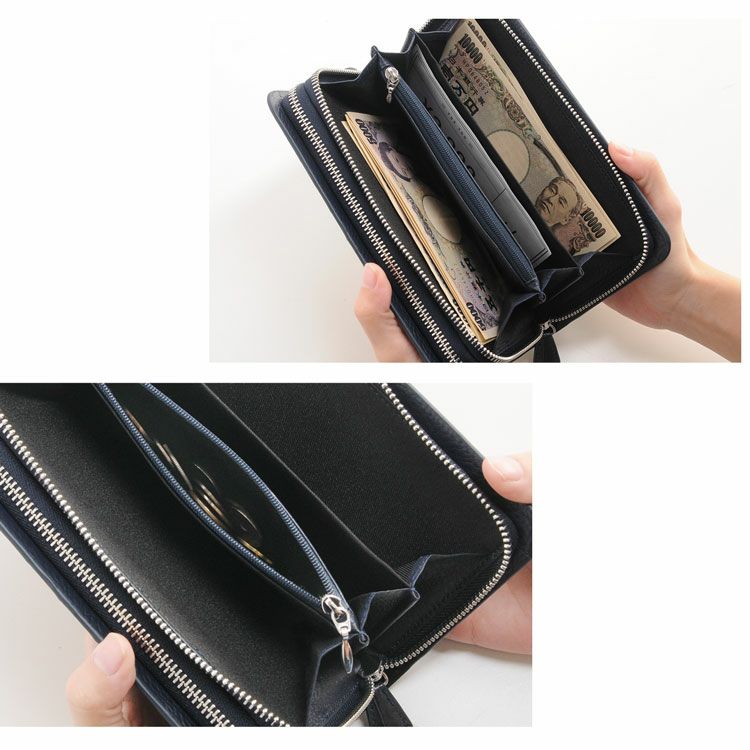 ナイルクロコダイルオーガナイザー長財布