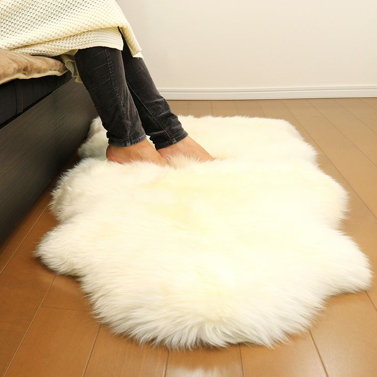 ムートン ラグ マット 1匹物 70×100 7F