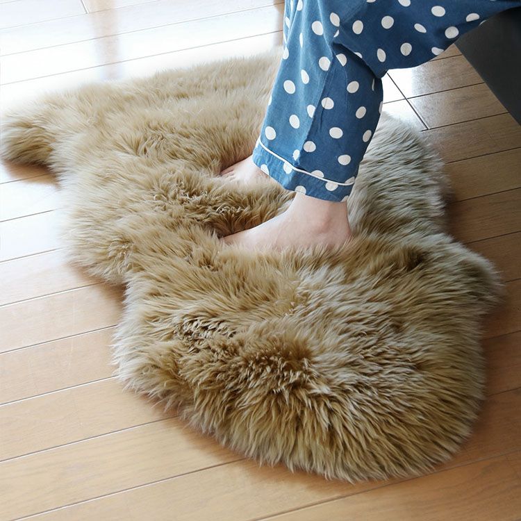 ムートンラグ ムートン ラグ マット 1匹物 70×100 7F