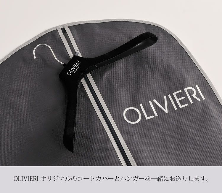 OLIVIERI/オリヴィエリ ダウン レザー ジャケット ラム革