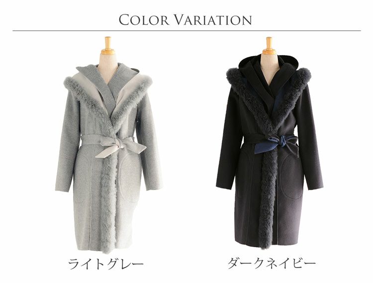 激レア ファーコート ギャングコート カシミヤ ウール チェスターコート 楽天市場】【10%オフクーポン】カシミヤ コート レディース