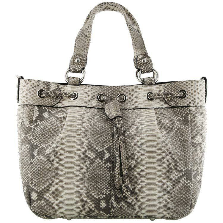 【美品】本蛇革　パイソン　A4トートバック 楽天市場】【10％オフクーポン】パイソン トートバッグ 大きめ