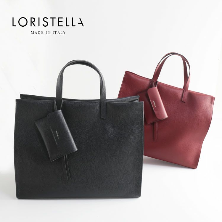 ロリステッラ トートバッグ 大きめ レディース 2way LORISTELLA イタリア 本革