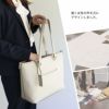 HALEINE牛革シュリンクレザートートバッグレディース