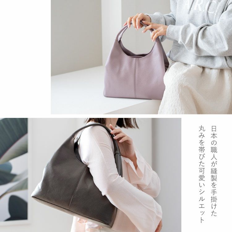 本革レディースハンドバッグ日本製