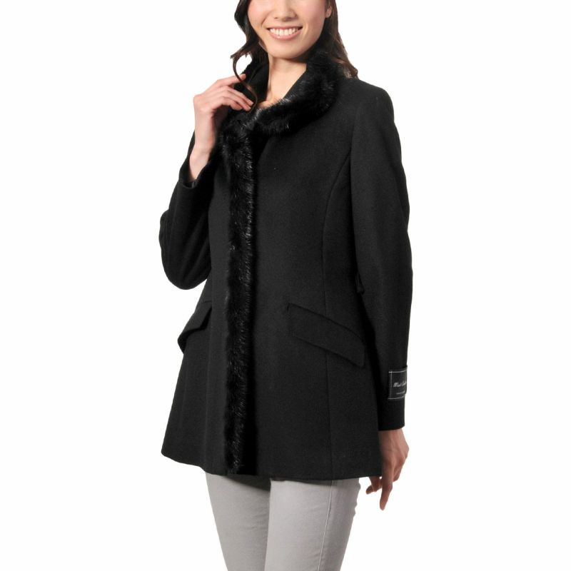 日本製✩新品同様✩カシミヤ100%✩ミンク✩ミンク取り外し可能✩ファーコート 楽天市場】SAGAミンク カシミヤ 100％ コート レディース ロング