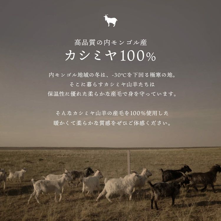 カシミヤケープフォックスファートリミングフード付きレディース