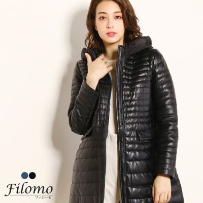 Mimi❗️高級☆本革 ムートンコートラムレザー M ブラウン レディース ムートンコート ラム革 ダブルフェイス ロングコート レディース