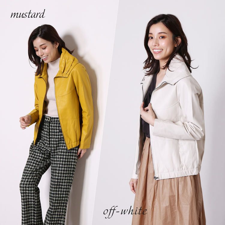 レザージャケット レディース 革ジャン ライダース 本革 ジャケット