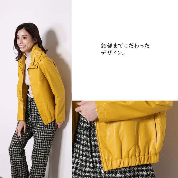 m*0様 本日のみ　Cdiem,L.MAltieri ,Lineaレザージャケッ レザージャケット レディース 革ジャン ライダース 本革 ジャケット