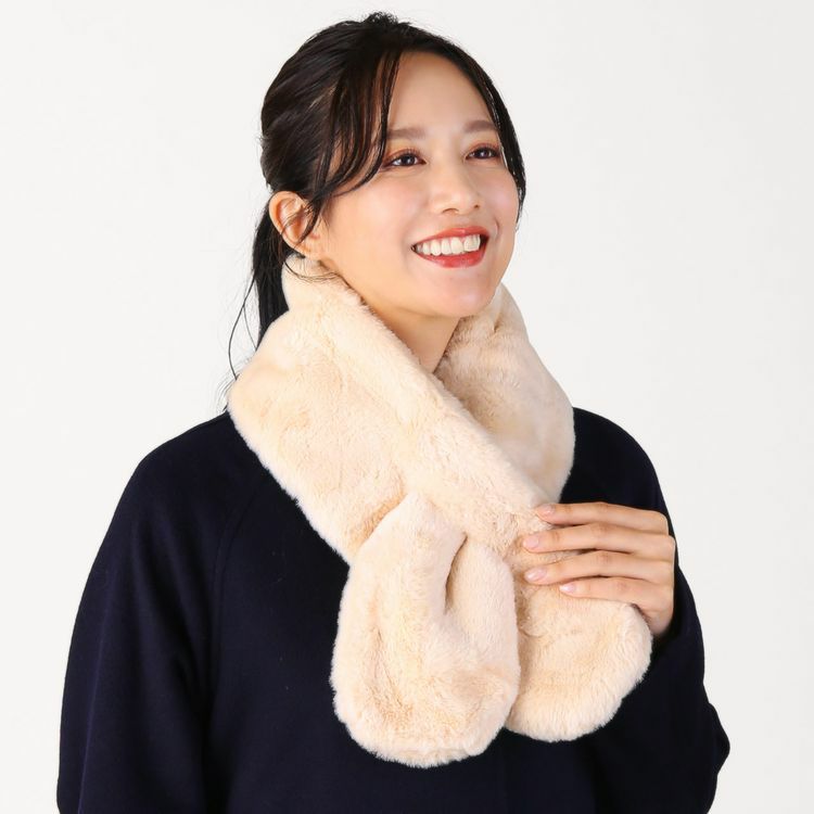 フェイク ファーマフラー レディース 秋冬 7F (08000129r