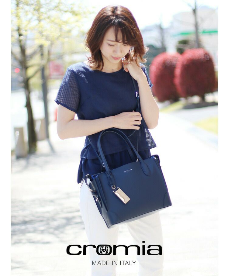 楽天市場】[cromia] クロミア 牛革 バッグ イタリア製 2WAY 斜め